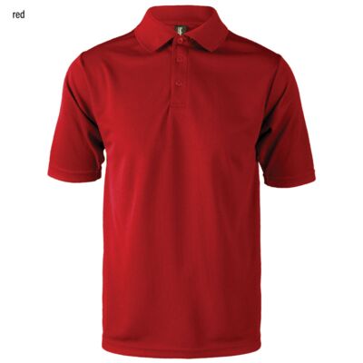 Men's Caliber Collision Polo-RED Only Thumbnail